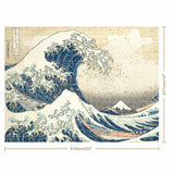Mindbogglers Gold 500pc Jigsaw Puzzle - The Great Wave