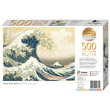 Mindbogglers Gold 500pc Jigsaw Puzzle - The Great Wave