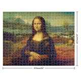 Mindbogglers Gold 500pc Jigsaw Puzzle - Mona Lisa