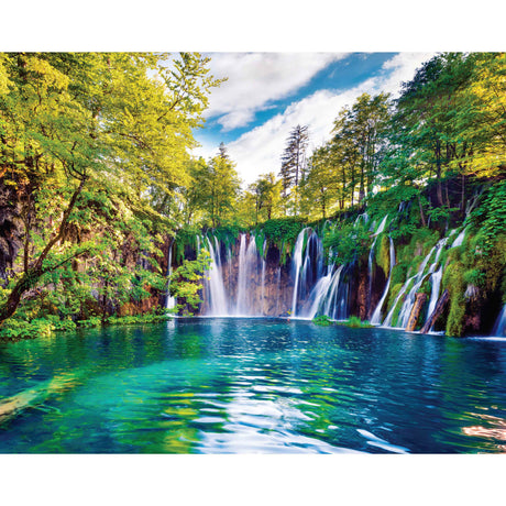 Mindbogglers 1000pc Jigsaw Puzzle - Plitvice National Park Croatia