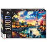 Mindbogglers Artisan 1000pc Jigsaw Puzzle - Eiffel on the Seine