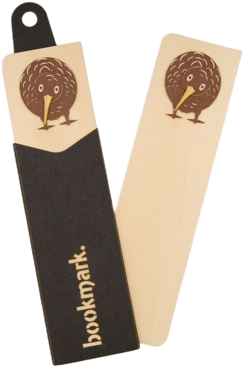 Ian Blackwell: Chapter Catcher Bookmark - Brown Kiwi