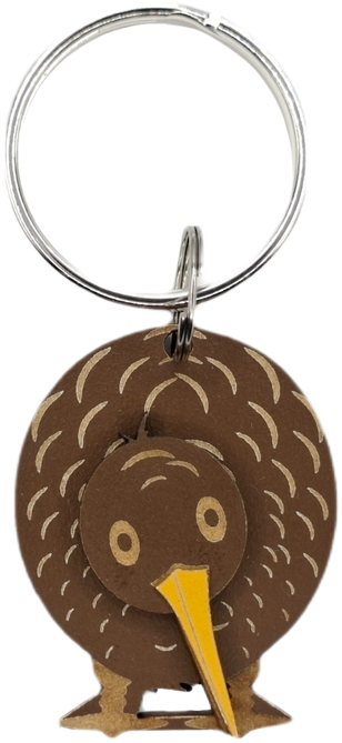 Ian Blackwell: Keeper Keyring - Kiwi