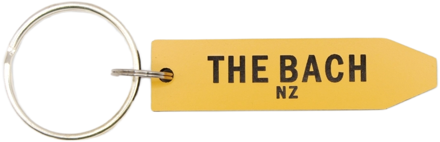 Ian Blackwell: Give Me A Sign Keyring - The Bach