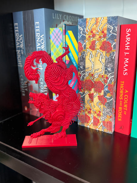 Wolf Figurine - Red