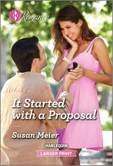 It Started with a Proposal [Large Print]
