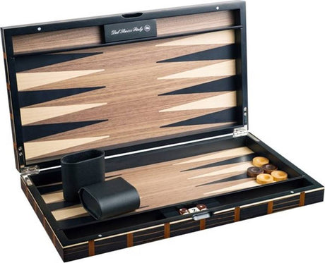 Dal Rossi: 18" Luxury Mosaic Backgammon Set