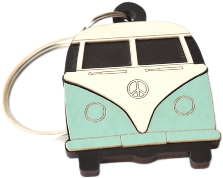Ian Blackwell: Keeper Keyring - Mint Kamper