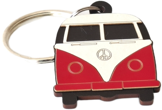 Ian Blackwell: Keeper Keyring - Red Kamper