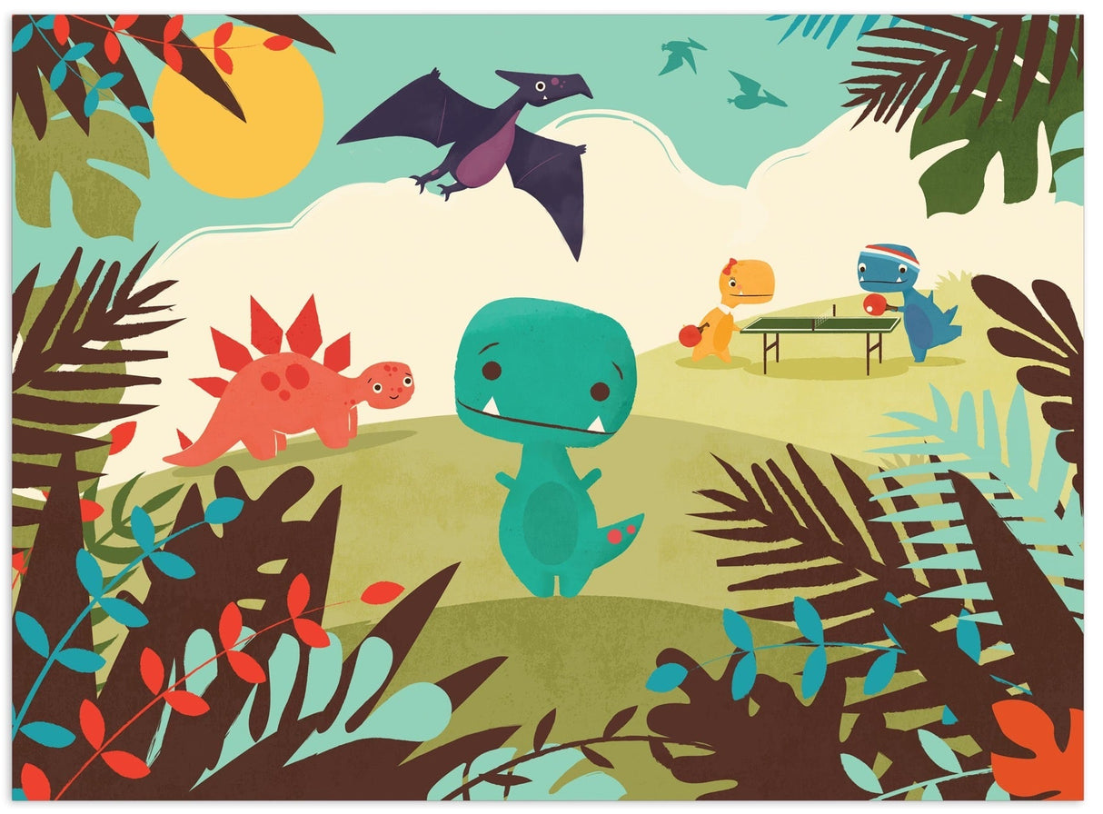 MudPuppy: Tiny T. Rex Puzzle - 48pc