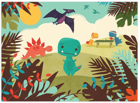 MudPuppy: Tiny T. Rex Puzzle - 48pc
