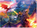 Mindbogglers Gold 500pc Jigsaw Puzzle - Dragon Riders