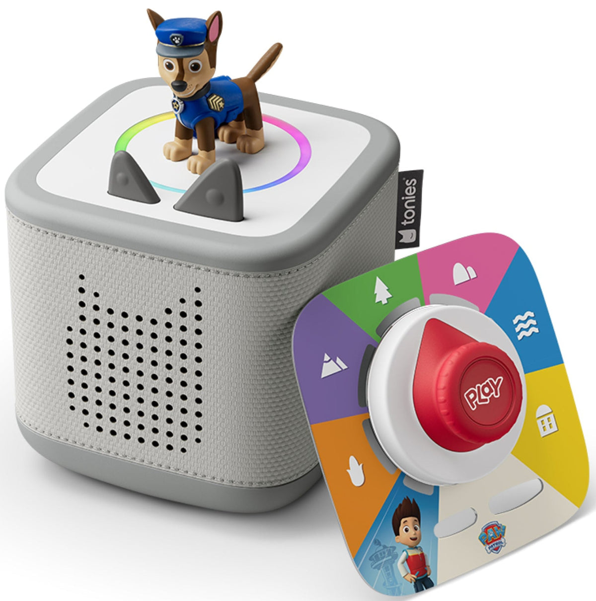 tonies: Toniebox 2 Moon Grey Play Set - Paw Patrol Chase