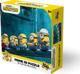 Prime 3D: 100pc 3D Puzzle - Universal Minions Lunch
