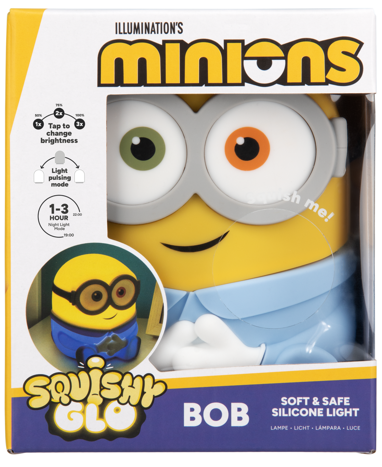 Minions Bob SquishyGlo Light