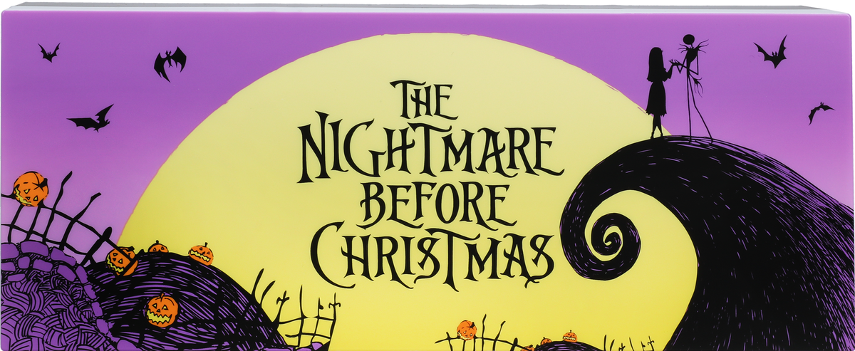 The Nightmare Before Christmas Logo Light