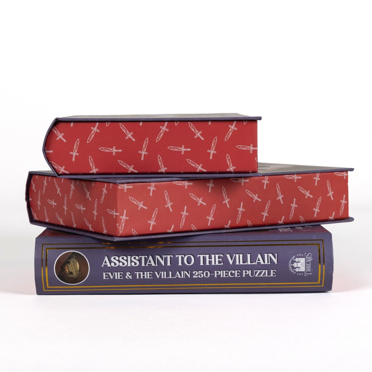 Kingdom of Threads: Evie & Villain Keepsake Puzzle | Assistant To the Villain - 250 Pieces