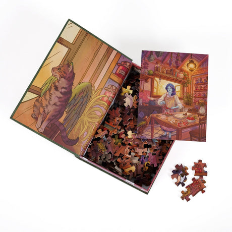 Kingdom of Threads: Kiela & Caz’s Jam Shop Keepsake Puzzle | The Spellshop - 250 Pieces
