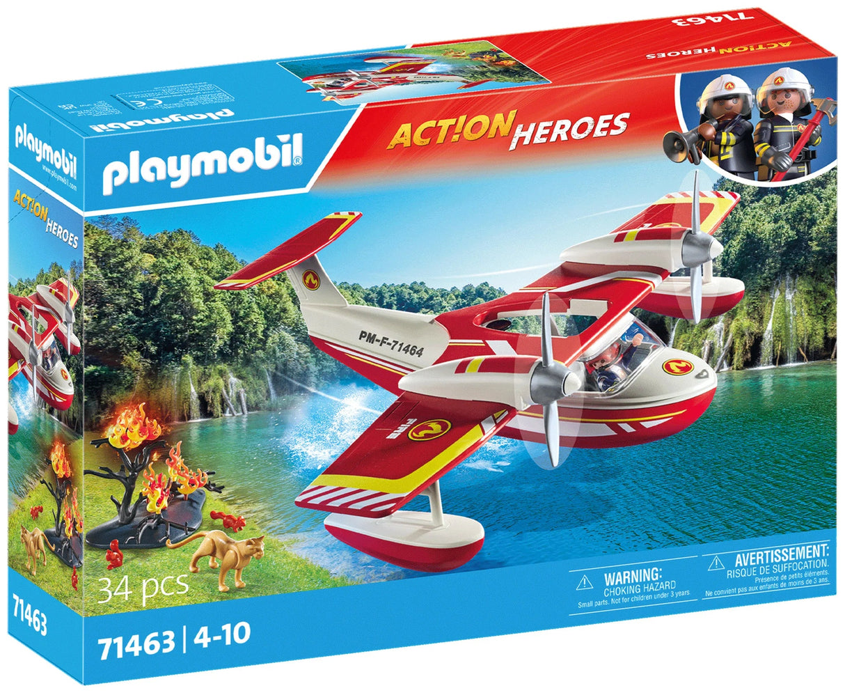 Playmobil: Firefighting Plane with Extinguishing Function
