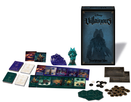 Ravensburger: Disney Villainous Treacherous Tides Game (Stand-Alone Expansion)