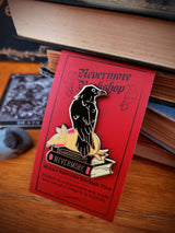 Nevermore Enamel Pin - Raven
