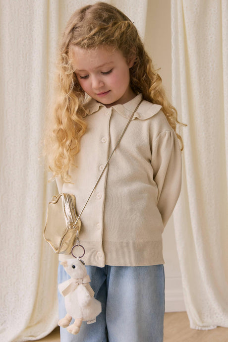 Snuggle Bunnies Rosie the Duck Key Charm with Neck Bow