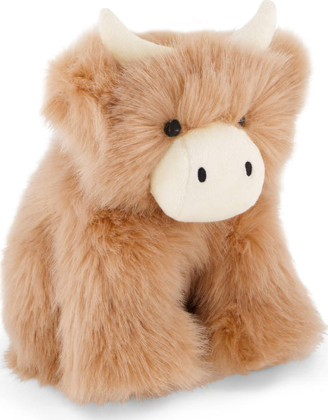 Snuggle Bunnies Hilda the Highland Cow - Caramel (20cm)