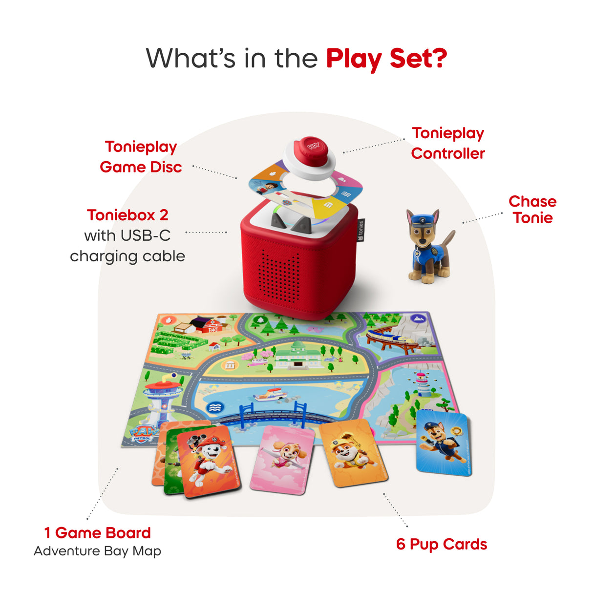tonies: Toniebox 2 Sky Blue Play Set - Paw Patrol Chase