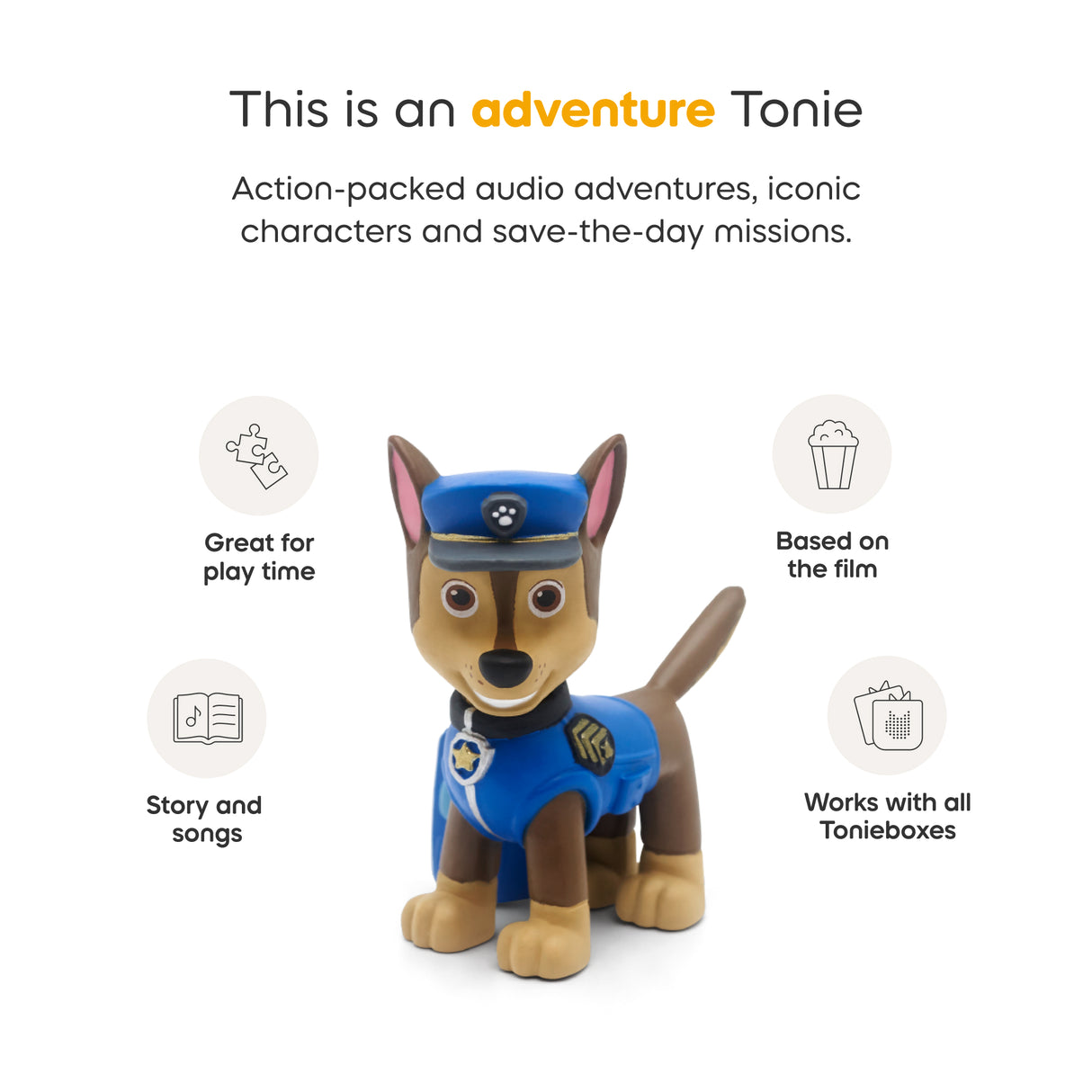 tonies: Toniebox 2 Sky Blue Play Set - Paw Patrol Chase