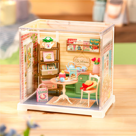 Rolife: Sweet Sips Tea - Super Creator Plastic DIY Miniature Puzzle