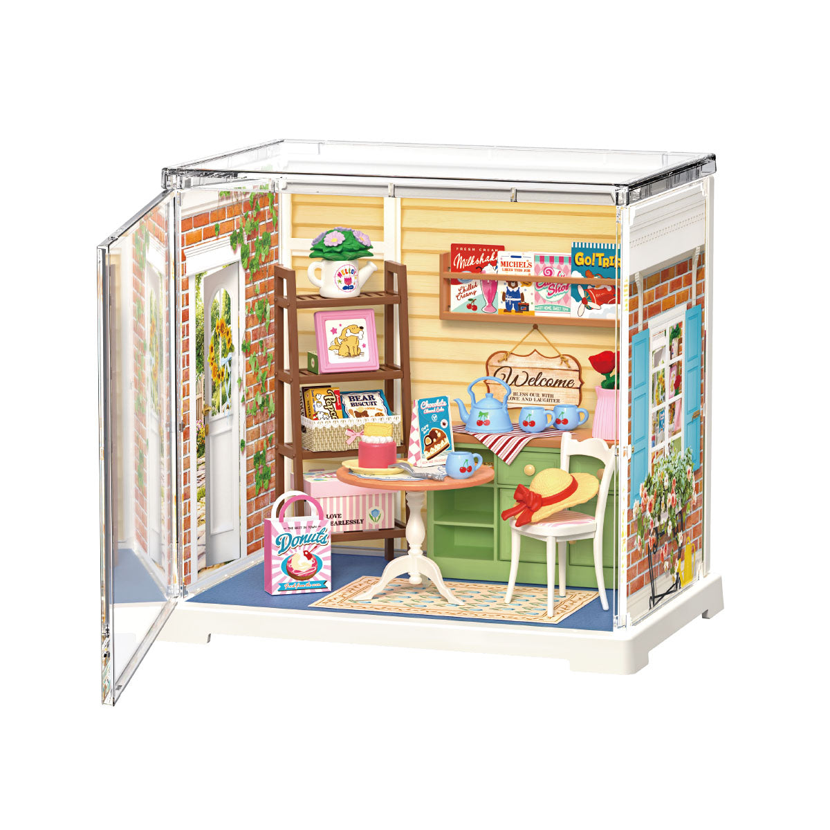 Rolife: Sweet Sips Tea - Super Creator Plastic DIY Miniature Puzzle