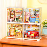 Rolife: Sweet Sips Tea - Super Creator Plastic DIY Miniature Puzzle