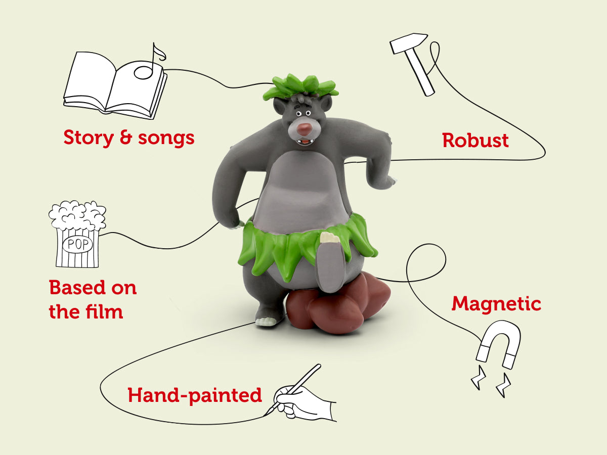 tonies: Disney The Jungle Book - Baloo Tonie Audio Character