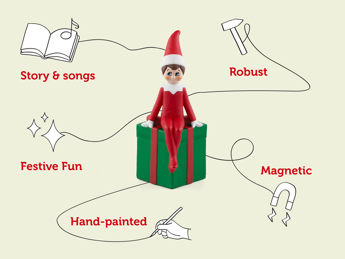 tonies: The Elf on the Shelf - Zippy the Scout Tonie Audio Character