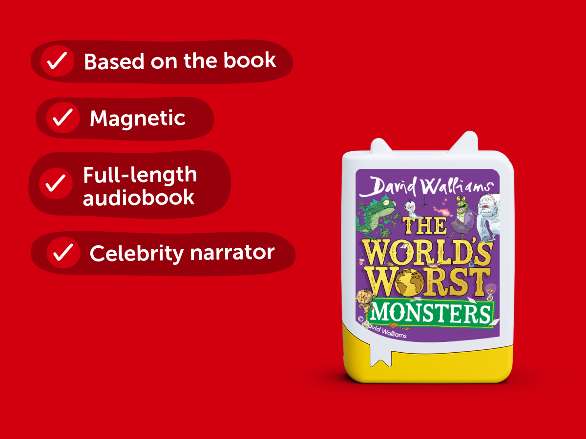 tonies: David Walliams - The World's Worst Monsters Book Tonie