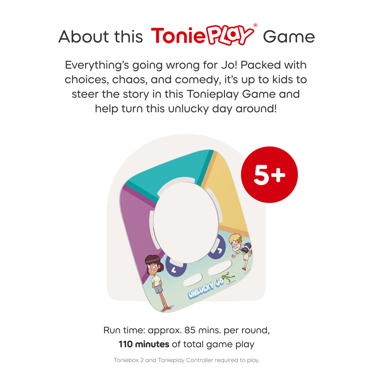 tonies: Tonieplay Unlucky Jo Game