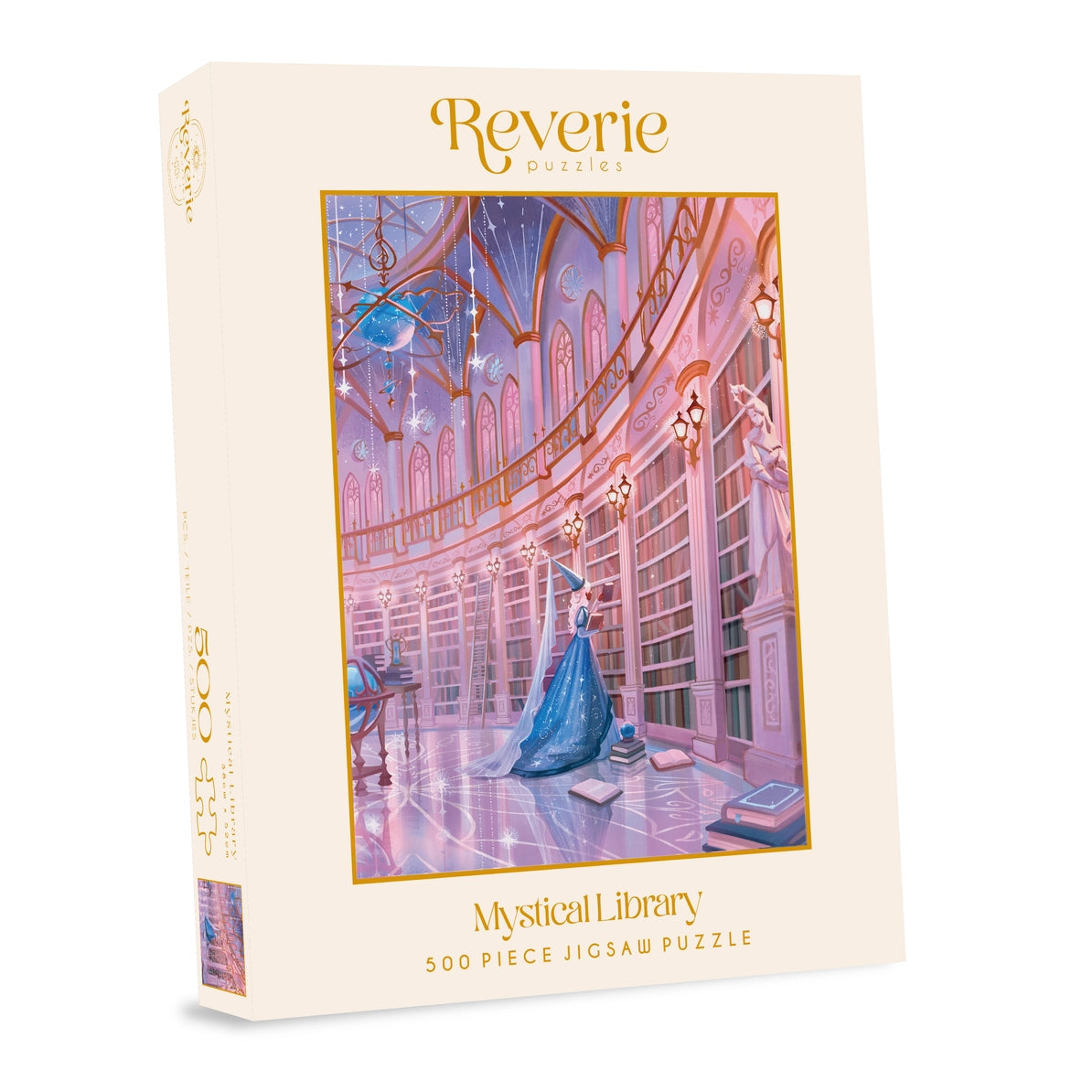 Reverie Puzzles: Mystical Library Jigsaw Puzzle - 500 Pieces