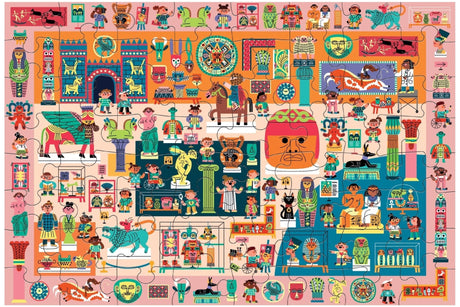 MudPuppy: Art & Culture At the Museum Search & Find Puzzle - 64pc