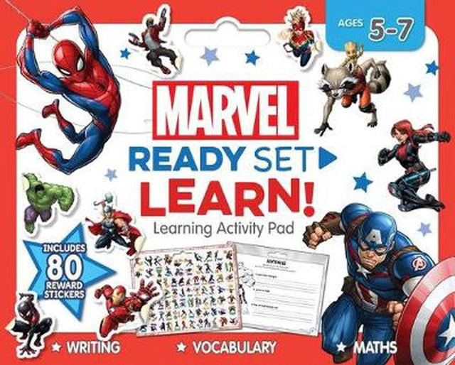 Marvel: Ready Set Learn! Learning Activity Pad