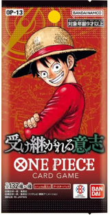 One Piece Card Game: 'Carrying On His Will' Booster Pack OP-13 - Japanese Language