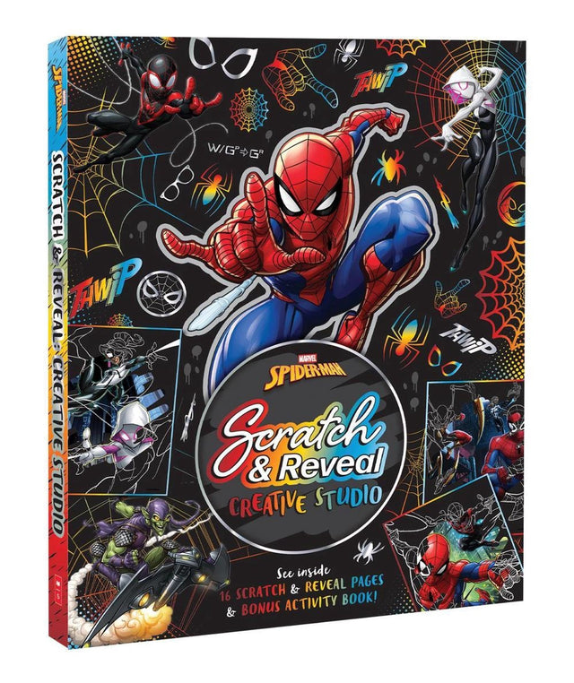 Spider-Man: Scratch and Reveal Creative Studio Kit (Marvel)