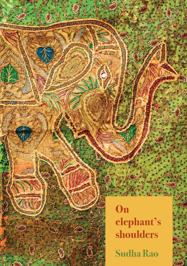 On elephant's shoulders