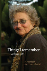 Things I remember, or was told