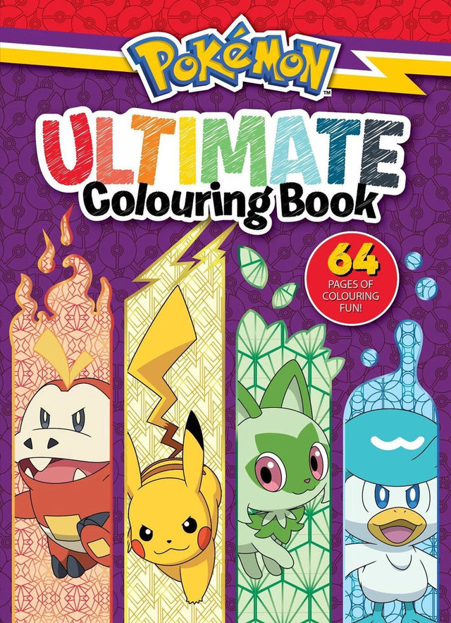 Pokemon: Ultimate Colouring Book (Featuring Paldea Region)