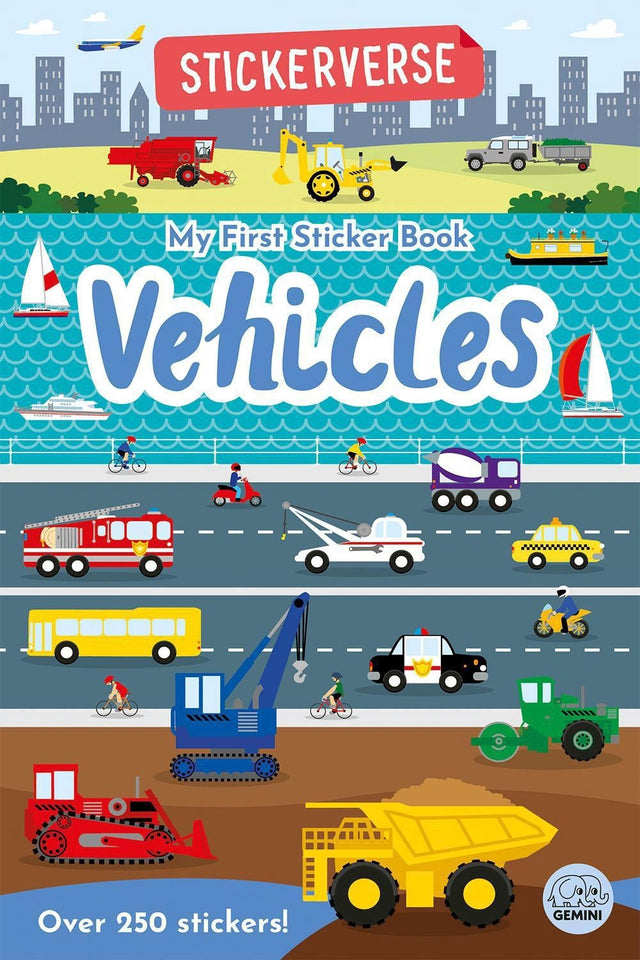 Stickerverse: My First Sticker Book Vehicles