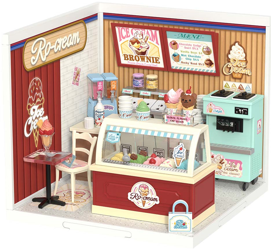 Rolife: Flavorful Ice Cream - Super Creator Plastic DIY Miniature Puzzle