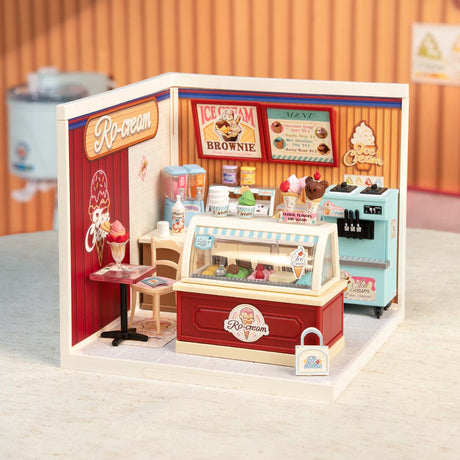 Rolife: Flavorful Ice Cream - Super Creator Plastic DIY Miniature Puzzle