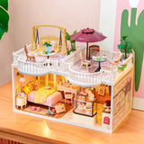 Rolife: Sunny Break Terrace - Super Creator Plastic DIY Miniature Puzzle