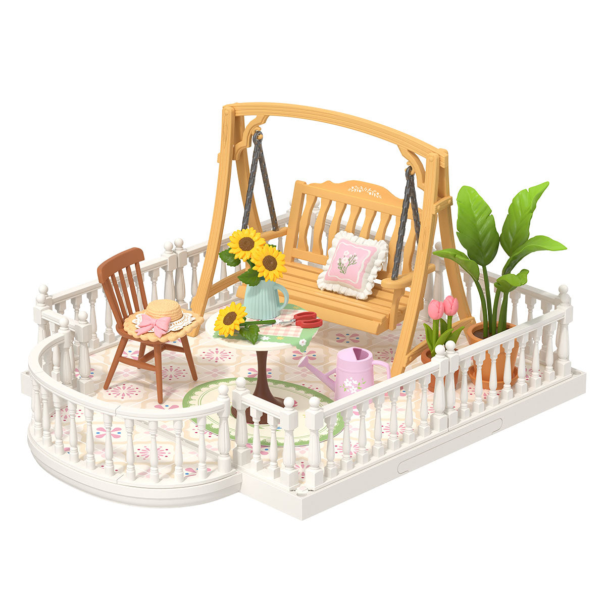 Rolife: Sunny Break Terrace - Super Creator Plastic DIY Miniature Puzzle