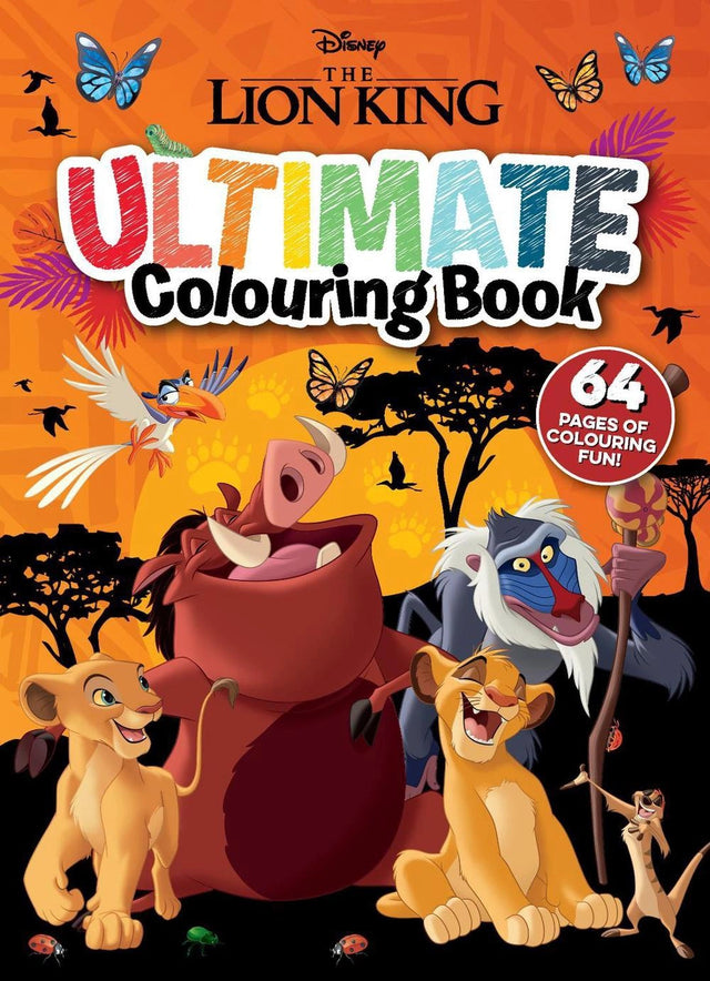 The Lion King: Ultimate Colouring Book (Disney)